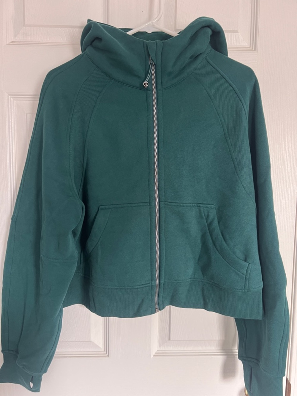 Lululemon Full-Zip Scuba Hoodie - Size M/L, Green
